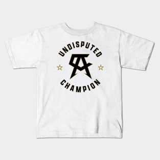 Canelo Alvarez Undisputed Champion Kids T-Shirt